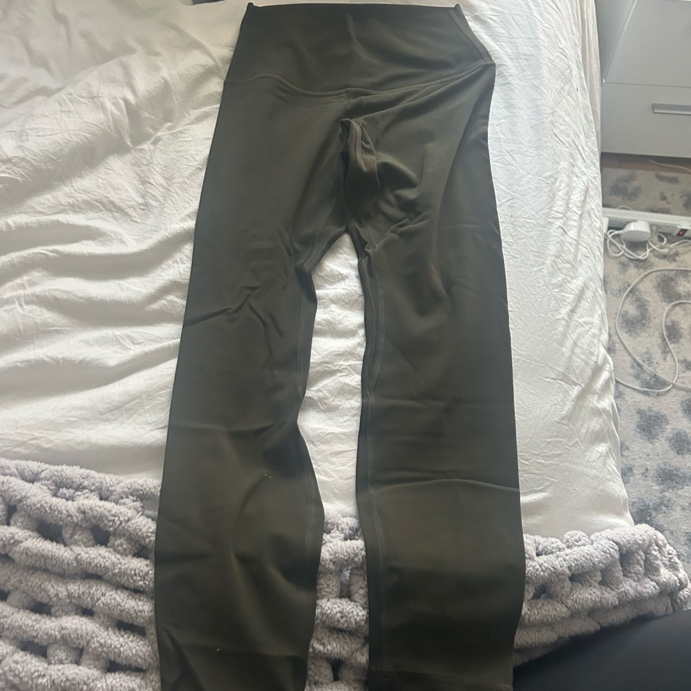 Lululemon Align olive green Leggings
